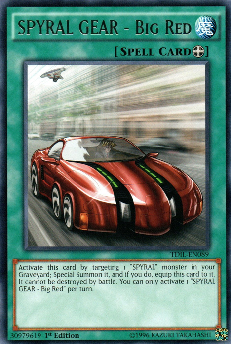 SPYRAL GEAR - Big Red [TDIL-EN089] Rare | Amazing Games TCG