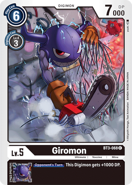 Giromon [BT3-068] [Release Special Booster Ver.1.5] | Amazing Games TCG