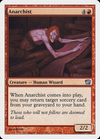 Anarchist [Ninth Edition] | Amazing Games TCG