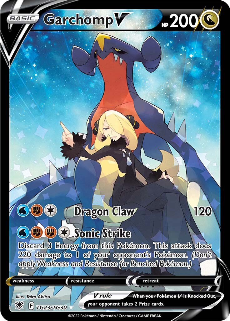 Garchomp V (TG23/TG30) [Sword & Shield: Astral Radiance] | Amazing Games TCG