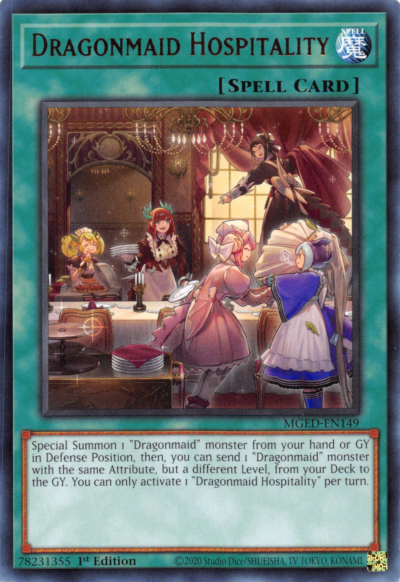 Dragonmaid Hospitality [MGED-EN149] Rare | Amazing Games TCG