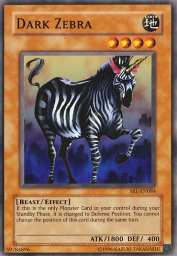 Dark Zebra [SRL-EN084] Common | Amazing Games TCG