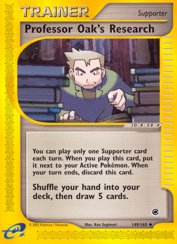 Professor Oak's Research (149/165) [Expedition: Base Set] | Amazing Games TCG