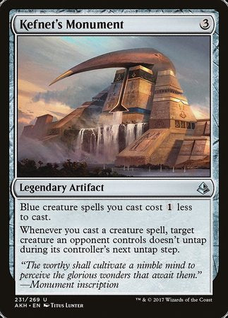 Kefnet's Monument [Amonkhet] | Amazing Games TCG