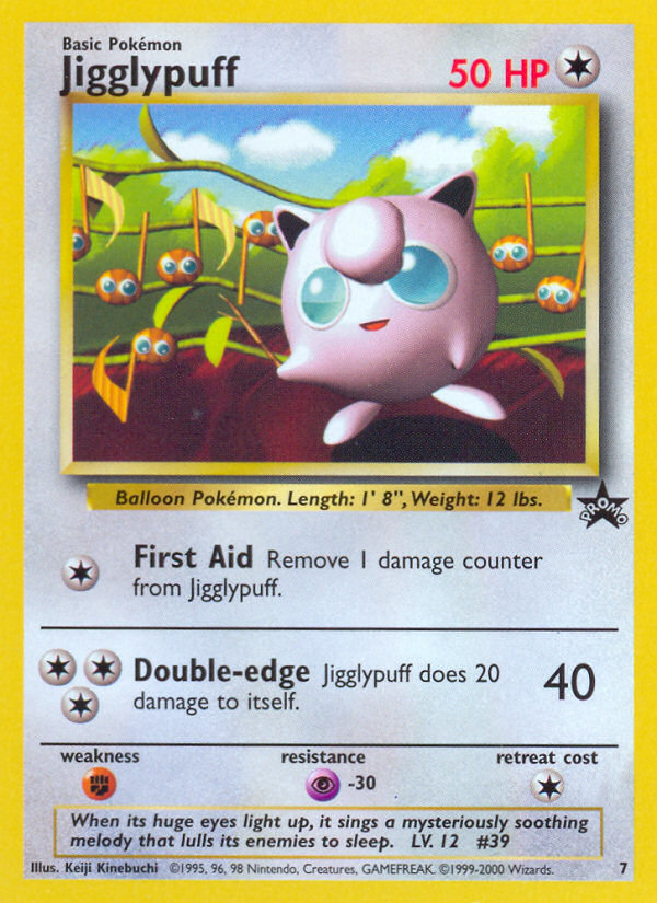 Jigglypuff (7) [Wizards of the Coast: Black Star Promos] | Amazing Games TCG