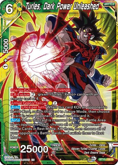 Turles, Dark Power Unleashed [BT15-150] | Amazing Games TCG