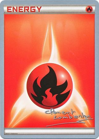 Fire Energy (Anguille Sous Roche - Clement Lamberton) [World Championships 2013] | Amazing Games TCG