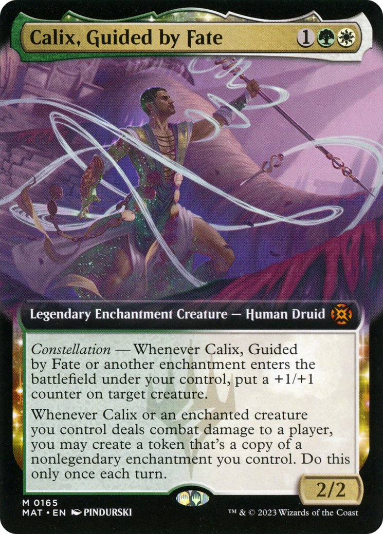 Calix, Guided by Fate (Extended Art) [March of the Machine: The Aftermath] | Amazing Games TCG