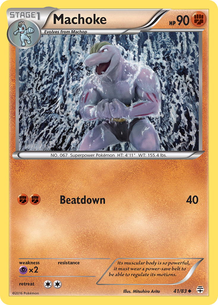 Machoke (41/83) [XY: Generations] | Amazing Games TCG