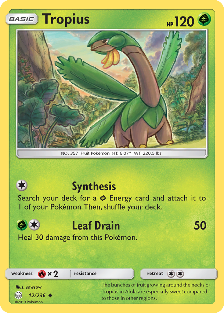 Tropius (12/236) [Sun & Moon: Cosmic Eclipse] | Amazing Games TCG