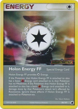 Holon Energy FF (84/101) (Stamped) [EX: Dragon Frontiers] | Amazing Games TCG