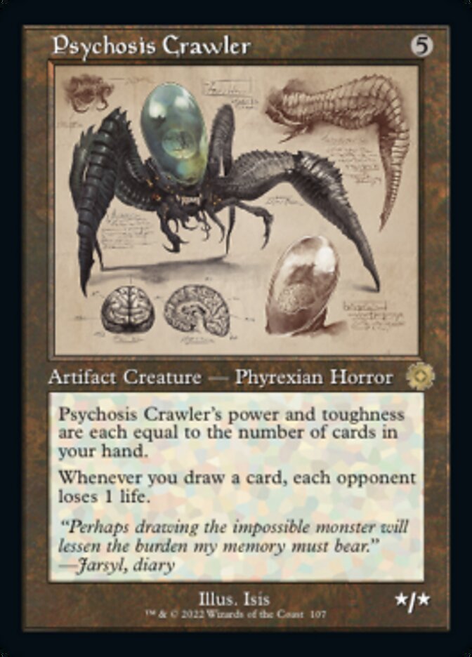 Psychosis Crawler (Retro Schematic) [The Brothers' War Retro Artifacts] | Amazing Games TCG