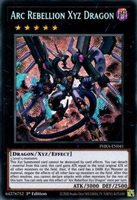 Arc Rebellion Xyz Dragon [PHRA-EN041] Secret Rare | Amazing Games TCG