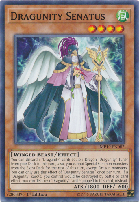 Dragunity Senatus [MP19-EN087] Common | Amazing Games TCG