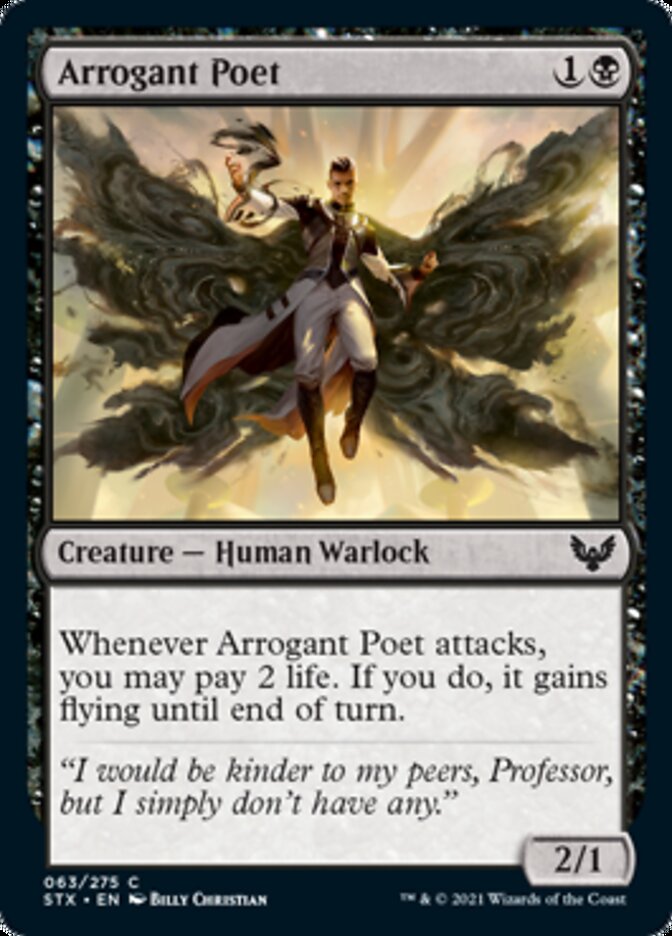 Arrogant Poet [Strixhaven: School of Mages] | Amazing Games TCG