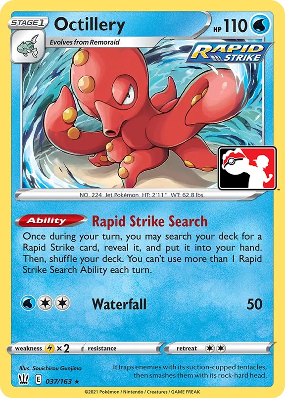 Octillery (037/163) [Prize Pack Series One] | Amazing Games TCG