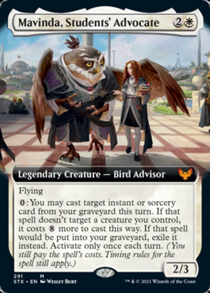 Mavinda, Students' Advocate (Extended) [Strixhaven: School of Mages] | Amazing Games TCG