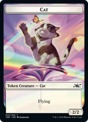 Cat // Food (10) Double-sided Token [Unfinity Tokens] | Amazing Games TCG