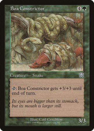 Boa Constrictor [Mercadian Masques] | Amazing Games TCG