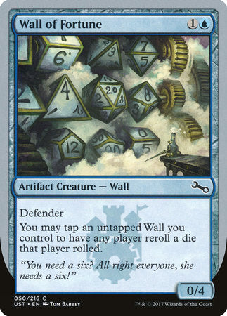 Wall of Fortune [Unstable] | Amazing Games TCG