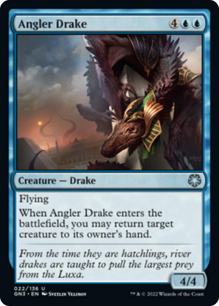 Angler Drake [Game Night: Free-for-All] | Amazing Games TCG