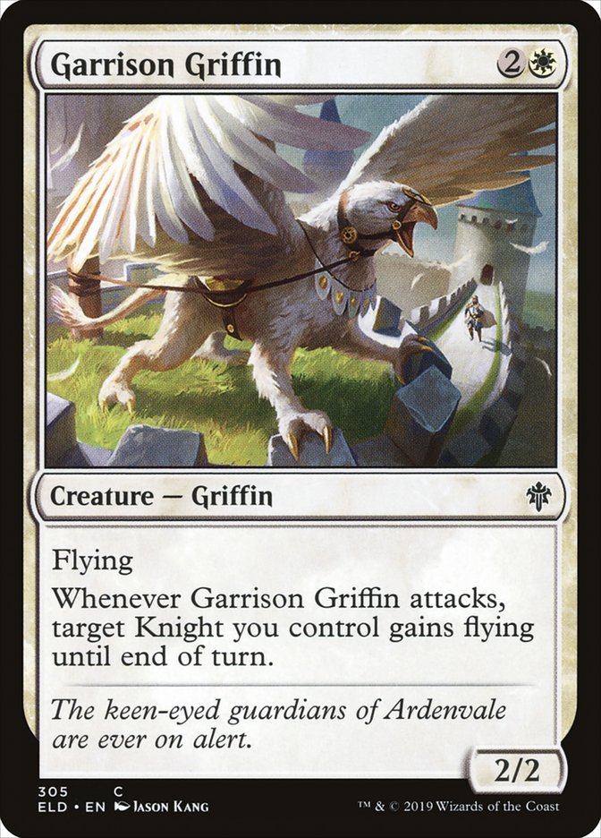Garrison Griffin [Throne of Eldraine] | Amazing Games TCG