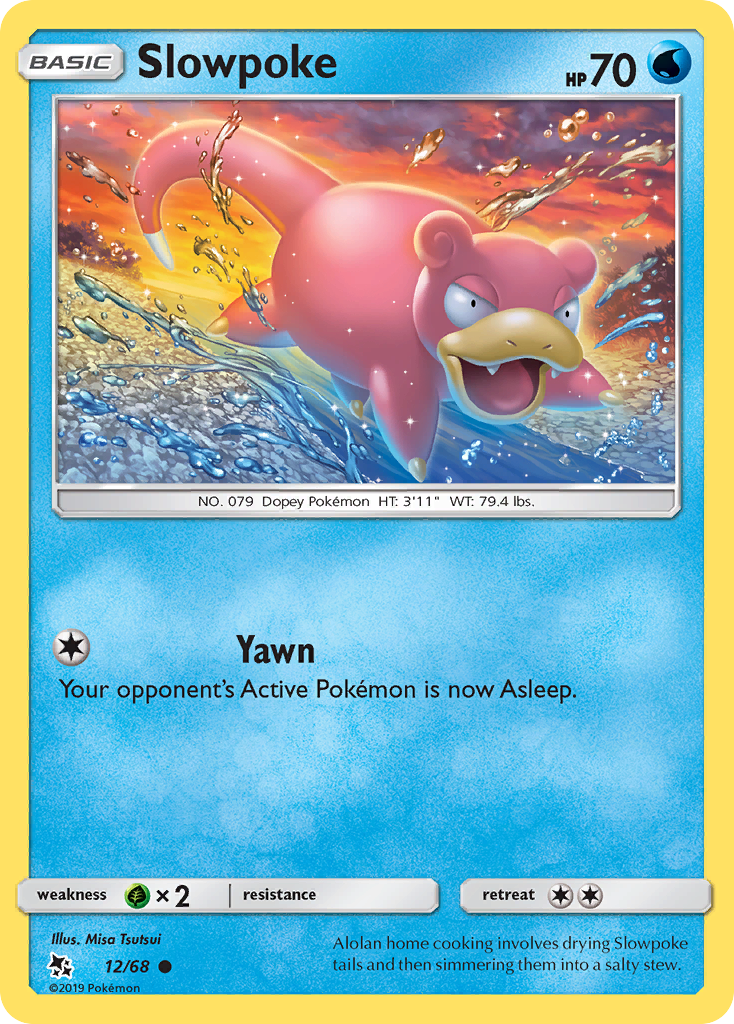 Slowpoke (12/68) [Sun & Moon: Hidden Fates] | Amazing Games TCG