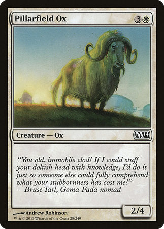 Pillarfield Ox [Magic 2014] | Amazing Games TCG