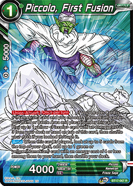 Piccolo, First Fusion (BT17-067) [Ultimate Squad] | Amazing Games TCG