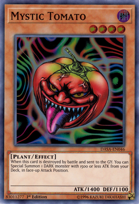 Mystic Tomato [DASA-EN046] Super Rare | Amazing Games TCG