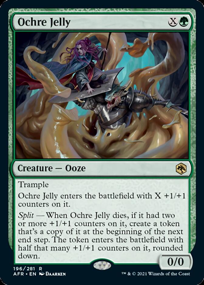 Ochre Jelly [Dungeons & Dragons: Adventures in the Forgotten Realms] | Amazing Games TCG