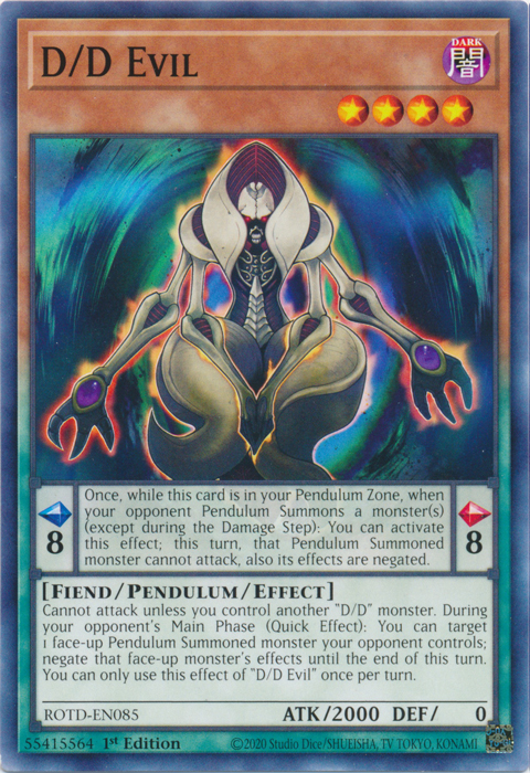 D/D Evil [ROTD-EN085] Common | Amazing Games TCG