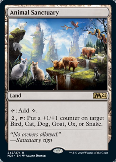 Animal Sanctuary [Core Set 2021] | Amazing Games TCG