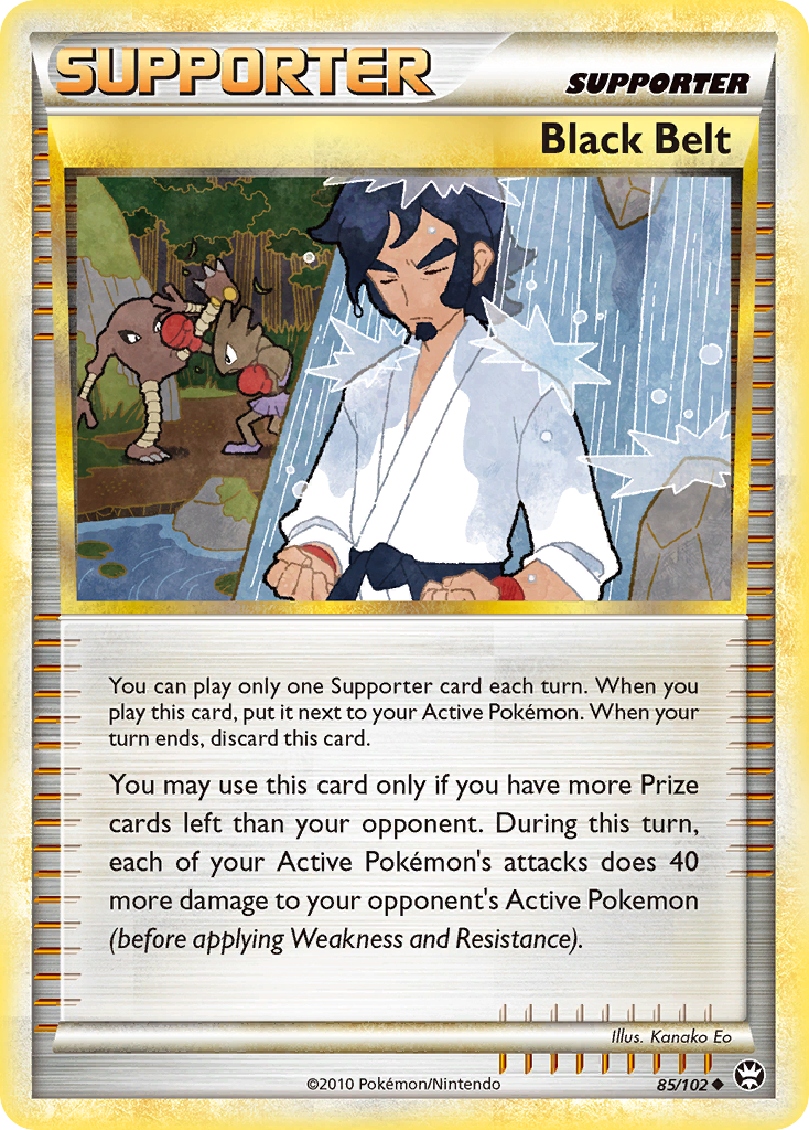 Black Belt (85/102) [HeartGold & SoulSilver: Triumphant] | Amazing Games TCG