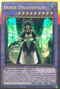 House Dragonmaid [MAGO-EN027] Gold Rare | Amazing Games TCG