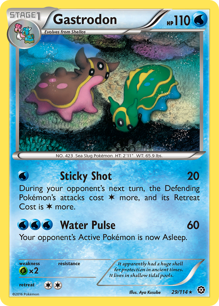 Gastrodon (29/114) [XY: Steam Siege] | Amazing Games TCG