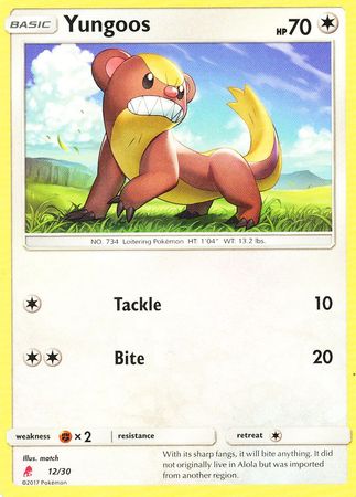 Yungoos (12/30) [Sun & Moon: Trainer Kit - Lycanroc] | Amazing Games TCG