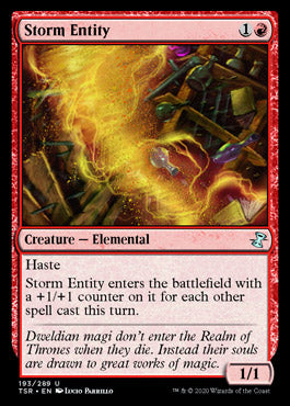 Storm Entity [Time Spiral Remastered] | Amazing Games TCG