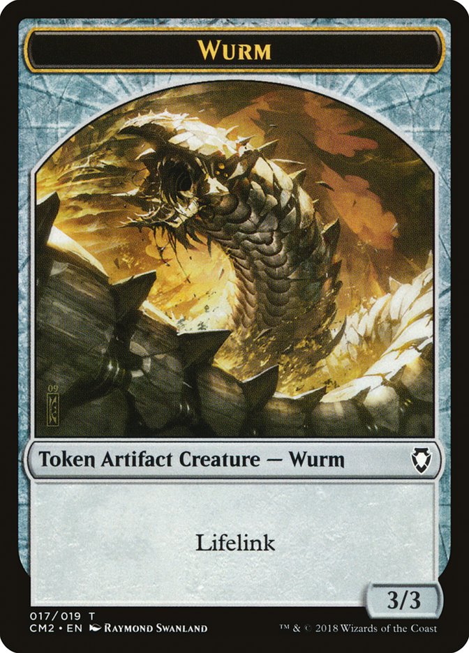 Wurm (Lifelink) [Commander Anthology Volume II Tokens] | Amazing Games TCG