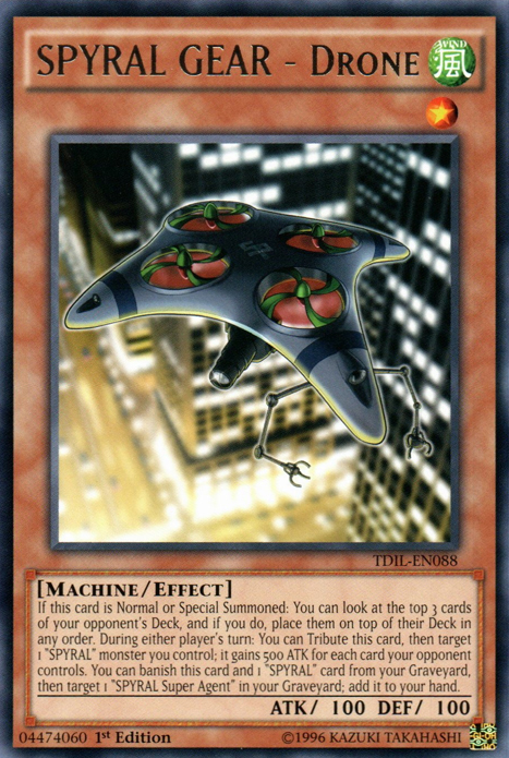 SPYRAL GEAR - Drone [TDIL-EN088] Rare | Amazing Games TCG