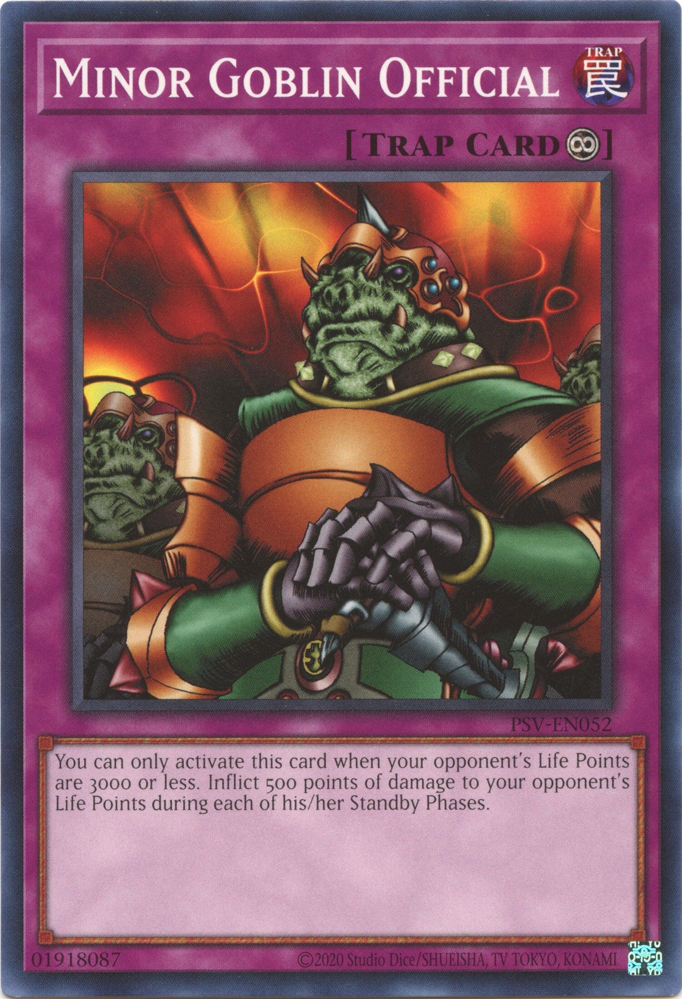 Minor Goblin Official (25th Anniversary) [PSV-EN052] Common | Amazing Games TCG