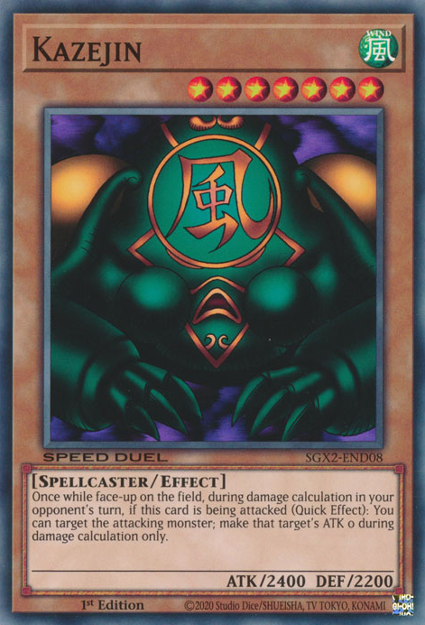 Kazejin [SGX2-END08] Common | Amazing Games TCG