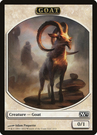 Goat Token [Magic 2013 Tokens] | Amazing Games TCG