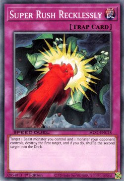 Super Rush Recklessly [SGX1-ENC18] Common | Amazing Games TCG