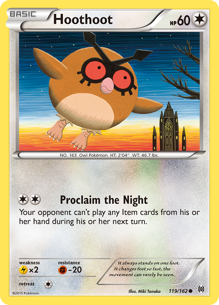 Hoothoot (119/162) [XY: BREAKthrough] | Amazing Games TCG