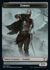 Zombie // Goat Double-sided Token [Streets of New Capenna Commander Tokens] | Amazing Games TCG