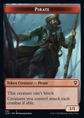 Pirate // Goblin Double-sided Token [Commander Legends: Battle for Baldur's Gate Tokens] | Amazing Games TCG