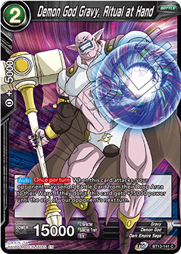 Demon God Gravy, Ritual at Hand (Common) [BT13-141] | Amazing Games TCG