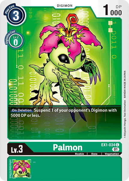 Palmon [EX1-034] [Classic Collection] | Amazing Games TCG