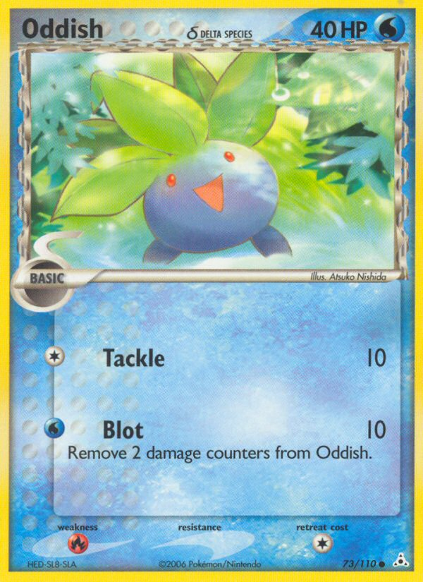 Oddish (73/110) (Delta Species) [EX: Holon Phantoms] | Amazing Games TCG